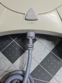 Sega DreamCast Wired Controller HKT-7700 Original OEM White/Gray Tested See Cord