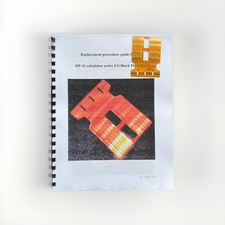 Repair Kit Flexible Circuit For HP 41CV CX Calculator Battery Bay With Manual