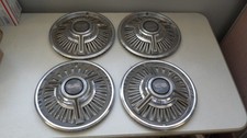 1965 65 Chevy Nova Ss 14 Full Size Hubcap Set Of 4 Oem Used 3860243 Gm