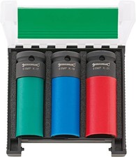 STAHLWILLE 51IMP K/3 Impact Set l 1/2 Inch Socket Spanner Set 3-Piece l 17, 19