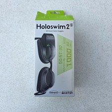Holoswim 2 Go AR Smart Swim Goggles Butler Anti-fog Real-time Open Box
