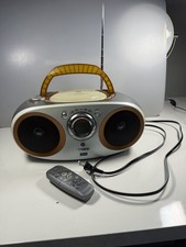 Philips AZ1155/17 MP3 CD Playback Portable Stereo Boombox W/ Remote TESTED