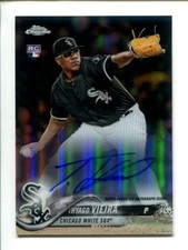 2018 Topps Chrome Rookie Autographs Refractor #RA-TV  Thyago Vieira #/499 ⚾ Auto