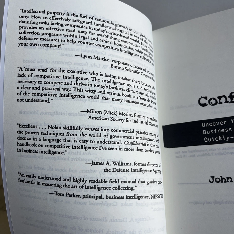 confidential john nolan: Uncover your Competitors top business secrets legally - Image 4 of 4
