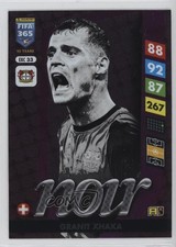 2025 Panini Adrenalyn XL Fifa 365 Excellence Box Noir Granit Xhaka #EXC33 0jf5