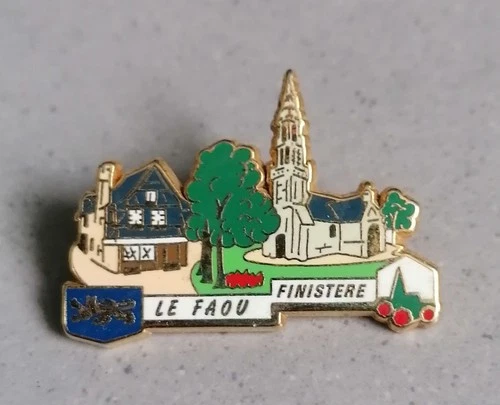 Pin's LE FAOU - FINISTÈRE Plus Beaux Villages de France GVFR