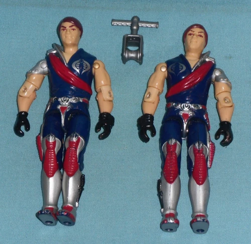 vintage GI G.I. Joe gijoe TOMAX & XAMOT #3 figures with sky hook only