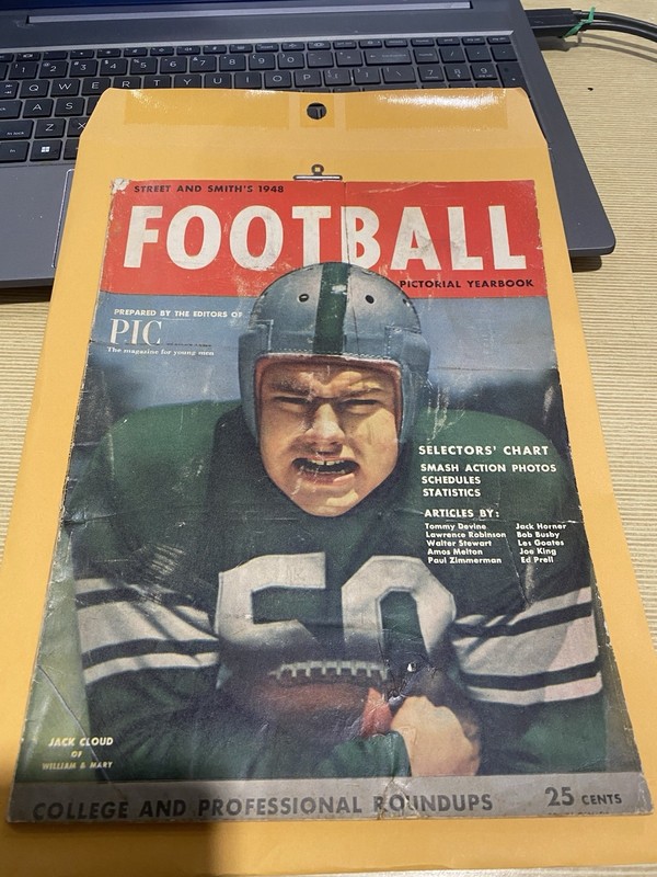Vintage Football Magazine Street & Smith’s 1948