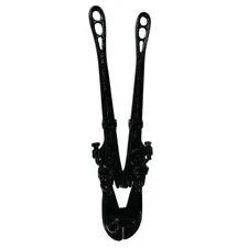 Vintage Heavy Duty Bolt Cutters Black Steel Jaw Tool - BH