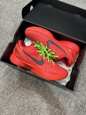 Size 10 - Nike Kobe 6 Protro  Reverse Grinch 