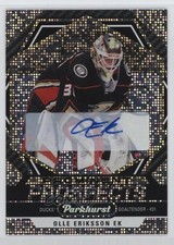 2023-24 Upper Deck Parkhurst Prominent Prospects Gold Olle Eriksson Ek Auto 10no