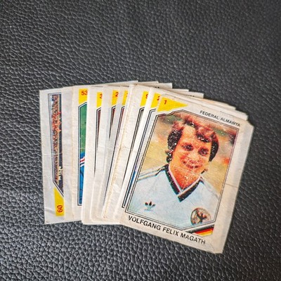FINAL 1986 ULKER 34 INSERTS BUBBLE GUM  VERY RARE    