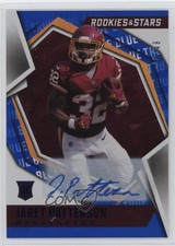 2021 Panini Rookies & Stars True Blue Signatures 18/49 Jaret Patterson Auto 0dp1