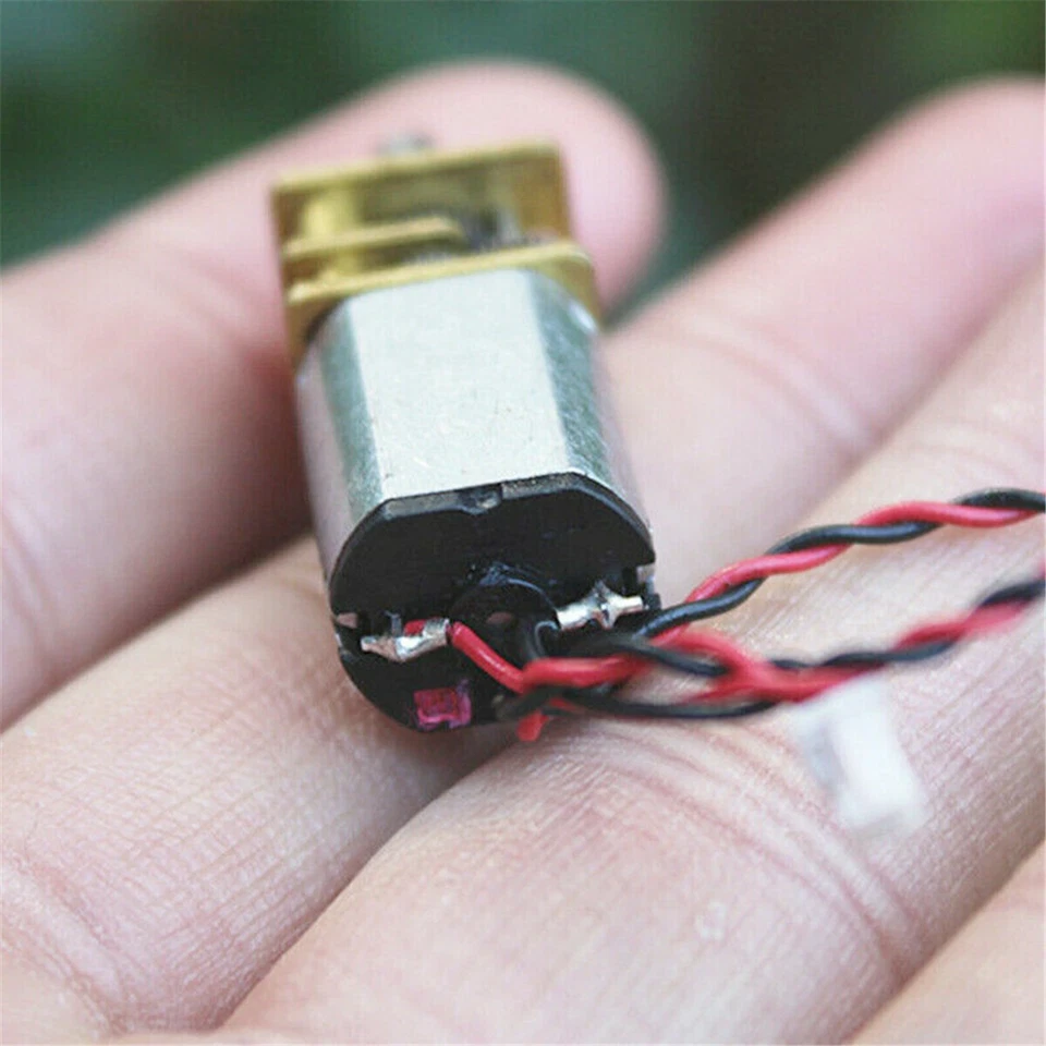 3V-6V DC Mini N20 Getriebemotor langsam Geschwindigkeit Vollmetall Getriebe - Bild 3 von 4