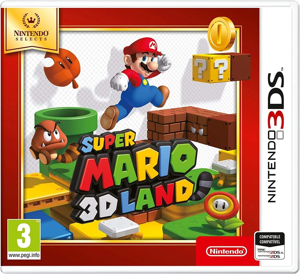 JUEGO 3DS SUPER MARIO 3D LAND NINTENDO SELECTS 3DS 20288776