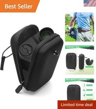 Sturdy Hard Shell Rangefinder Case - Stylish Black, Waterproof, and Shockproof