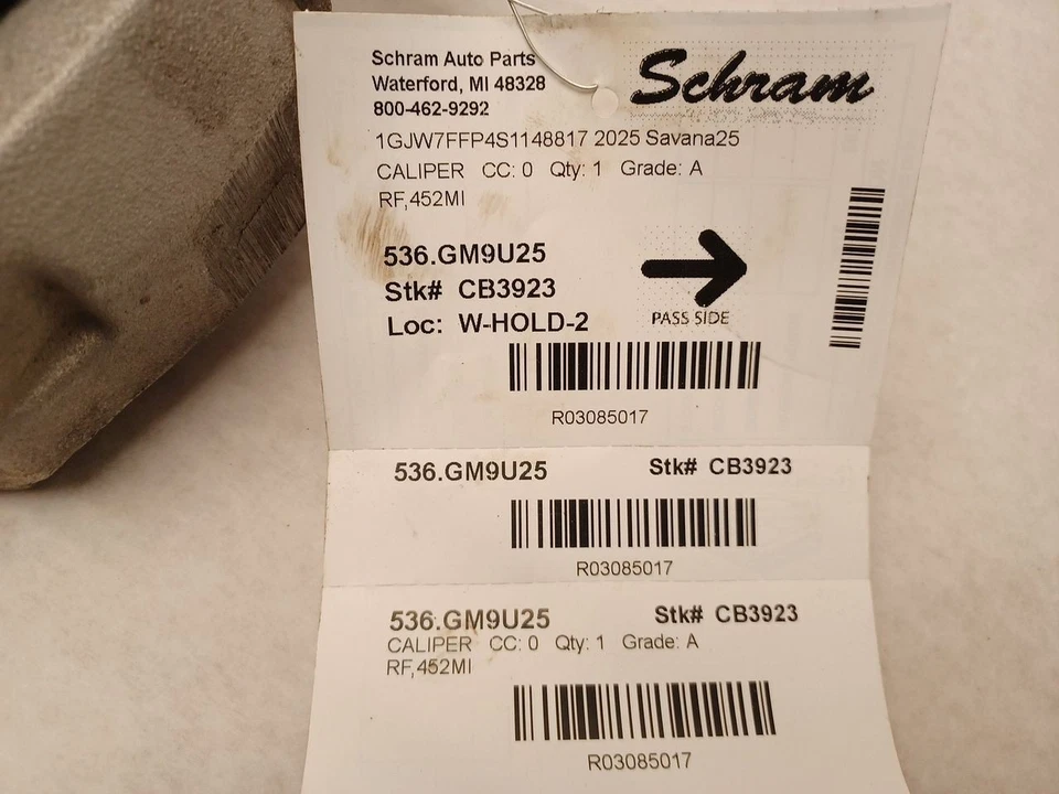Pinza delantera derecha pasajero 87854865 para GMC Savana 2500 3085017 2025 Foto 4 de 4