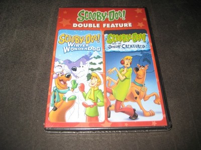 SCOOBY-DOO! DOUBLE FEATURE WINTER WONDERDOG & THE SNOW CREATURES (DVD 2016) NEW!