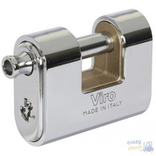 Viro S.P.A. Steel Padlock Reinforced Padlock Mm 87 - 4117