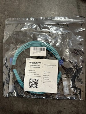 25G SFP28 AOC Cable, Active Optical, SFP28 to SFP28, OM3-3M (9.8ft)