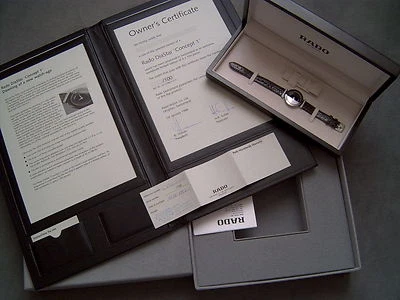 Rado DiaStar Concept 1 Limited Edition R92379155 / 950er Platin Diamant Neu OVP - Bild 1 von 4