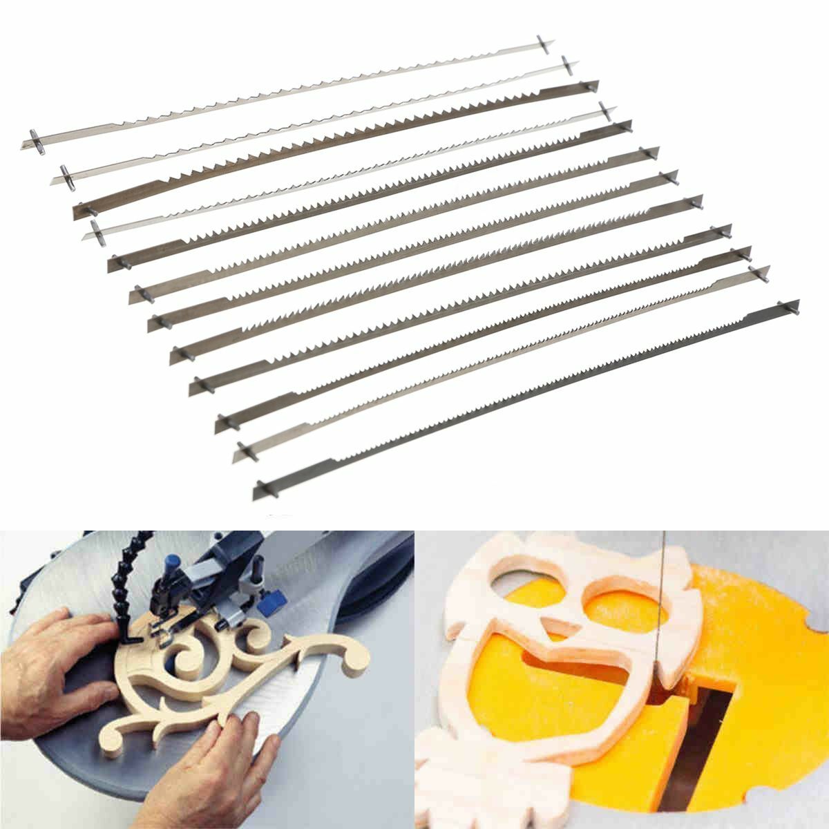 4in PinEnd Scroll Saw Blades for Dremel MotoSaw MS2001 MS5101MS51