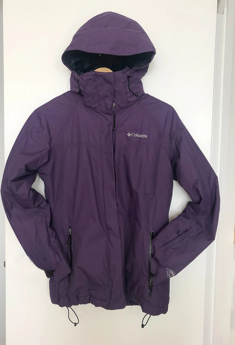 Columbia omni heat purple clearance jacket