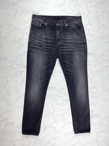 Saint Laurent D02 Black Denim Jeans Sz 