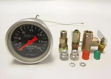 OBX Black Diamond Racing Sport Meter Brake Pressure gauge