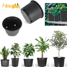 1/2/3/5/7/10/20/25 Gallon Plastic Garden Plant Nutrition Pots Flower Nursery Pot