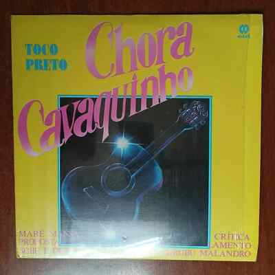 Toco Preto    Chora Cavaquinho Vinyl LP Bossa Nova Samba Solex Urubu Malandro