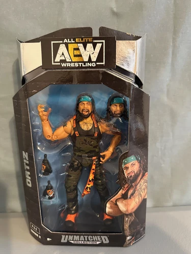 AEW Unmatched Series 2 ORTIZ All Elite Wrestling Action Figure JAZWARES