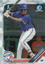 2019 Bowman Chrome Draft Baseball Part 1 Main Set Cards #BDC1 to #BDC200