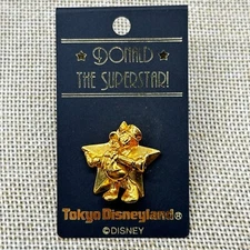 Tokyo Disney Resort Pin The Super Star! Donald Old Style TDR