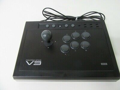 Hori Fighting Stick V3 For Playstation 3 PS3 HP3-59 Controller Japan Tested