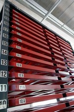 10 - P RACK JDS 5-10 x 12 - SHEET METAL STORAGE - DUROSTAMP TOOL USA VIRGINIA