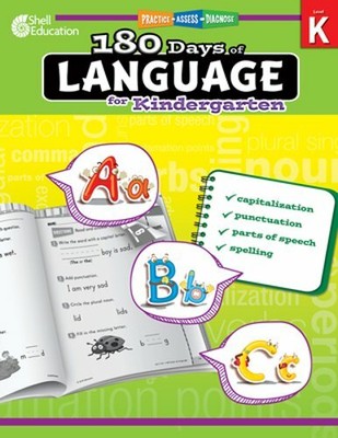 180 Days of Language for Kindergarten: Practice, Assess, Diagnose by Dugan: New