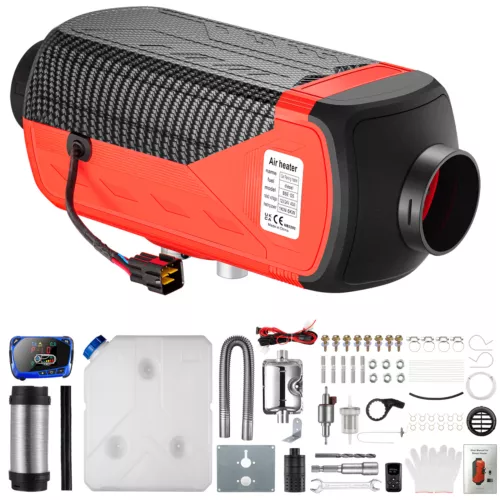 Calentador de aire diésel 2KW-8KW 12-24V calentador de combustible nocturno con aplicación Bluetooth remota LCD - Imagen 17 de 25