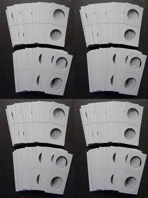 200 Guardhouse 2x2 Small Dollar Cardboard Coin Flips Storage Protector Holders 