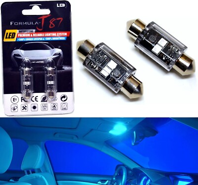 LED Light Canbus Error Free DE3423 5W Icy 8000K Two Bulbs Glove Box Replacement