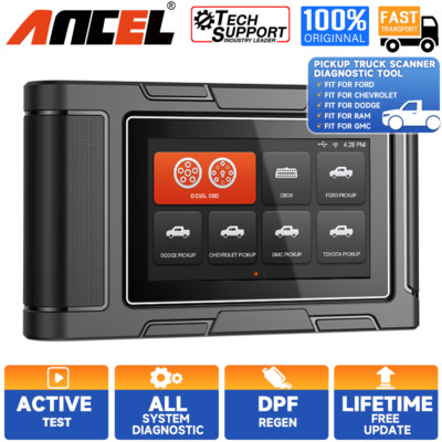 Diesel Light Truck Pickup All System Active Test Diagnostic Scanner DPF Regen