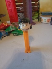 VINTAGE LUCY VAN PELT PEZ DISPENSER ORANGE STEM PEANUTS CHARLIE BROWN SNOOPY