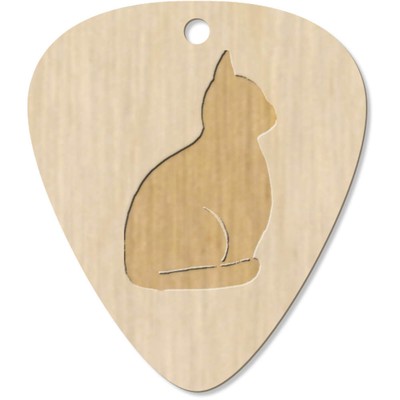7 x ''Katze'' Gitarren-Plektren/Anhänger (GP00002387)