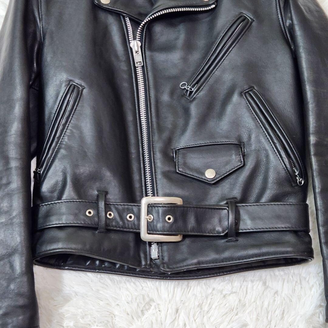 Schott Bros. Perfecto レザージャケット 40 Schott Perfecto Double Leather Riders Jacket Size 34 Made in USA