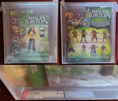 Teenage Mutant Ninja Turtles 2014 Movie April O'Neil AFA Graded 8.5 RARE