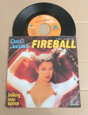 Dee O. Jackson - Fireball - falling into Love - Single 7''