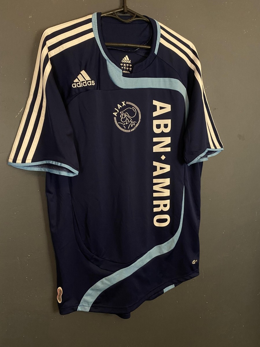 MEN'S FC AJAX AMSTERDAM 2007/2008 AWAY SOCCER FOOTBALL SHIRT