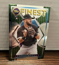 2022 Topps Finest Flashbacks Baseball Jake Burger RC #112 Rookie