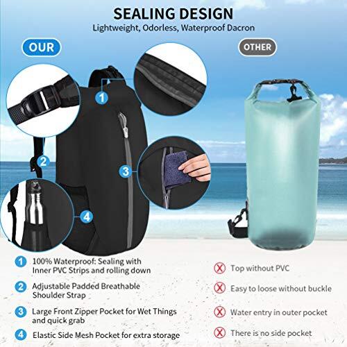20L Wasserdichter Rucksack Outdoor Trockentasche Sport Surfen Bootfahren Schwimmen Rucksack - Bild 15 von 16