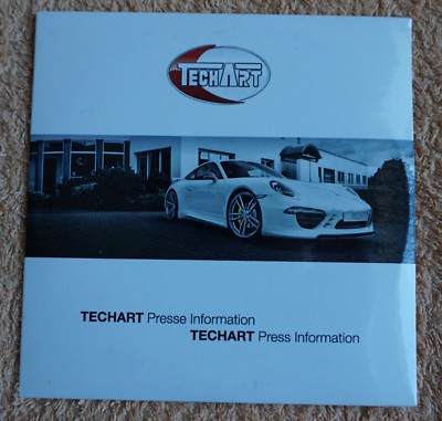 TechArt Porsche car range Pressemappe / Presskit _Genf / Geneva 2014 